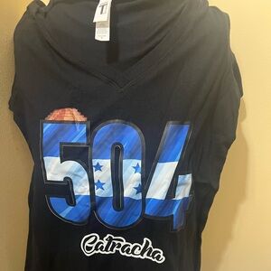 Small VNeck Soft Catracha Honduras Tshirt 504